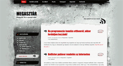 Desktop Screenshot of megasztar.tv